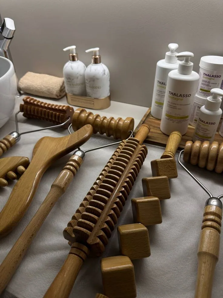 Formation Madérothérapie Visage & Corps — La pratique accompagnée sur modèle Étape de protocole enseignée pendant la formation Madérothérapie visage & corps