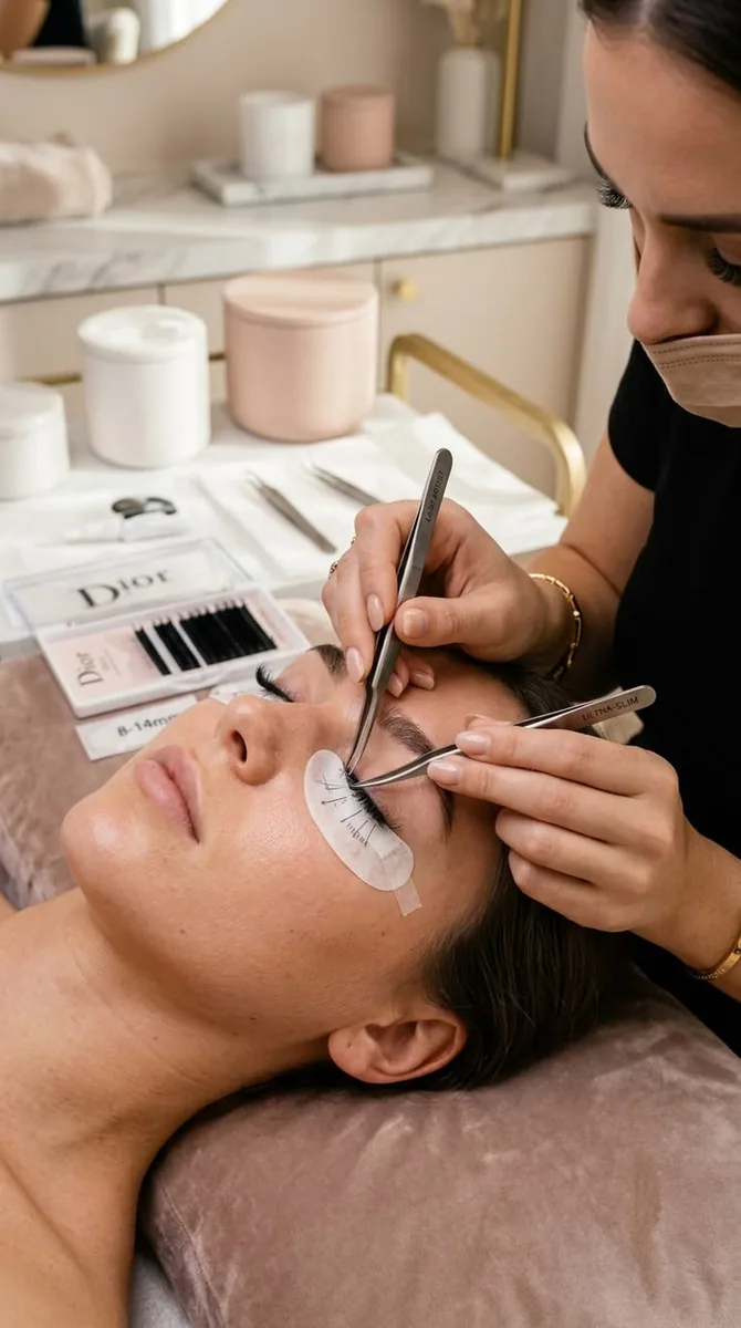 Formation Rehaussement de Cils — Le poste et le matériel Démonstration pratique de la formation Rehaussement de cils